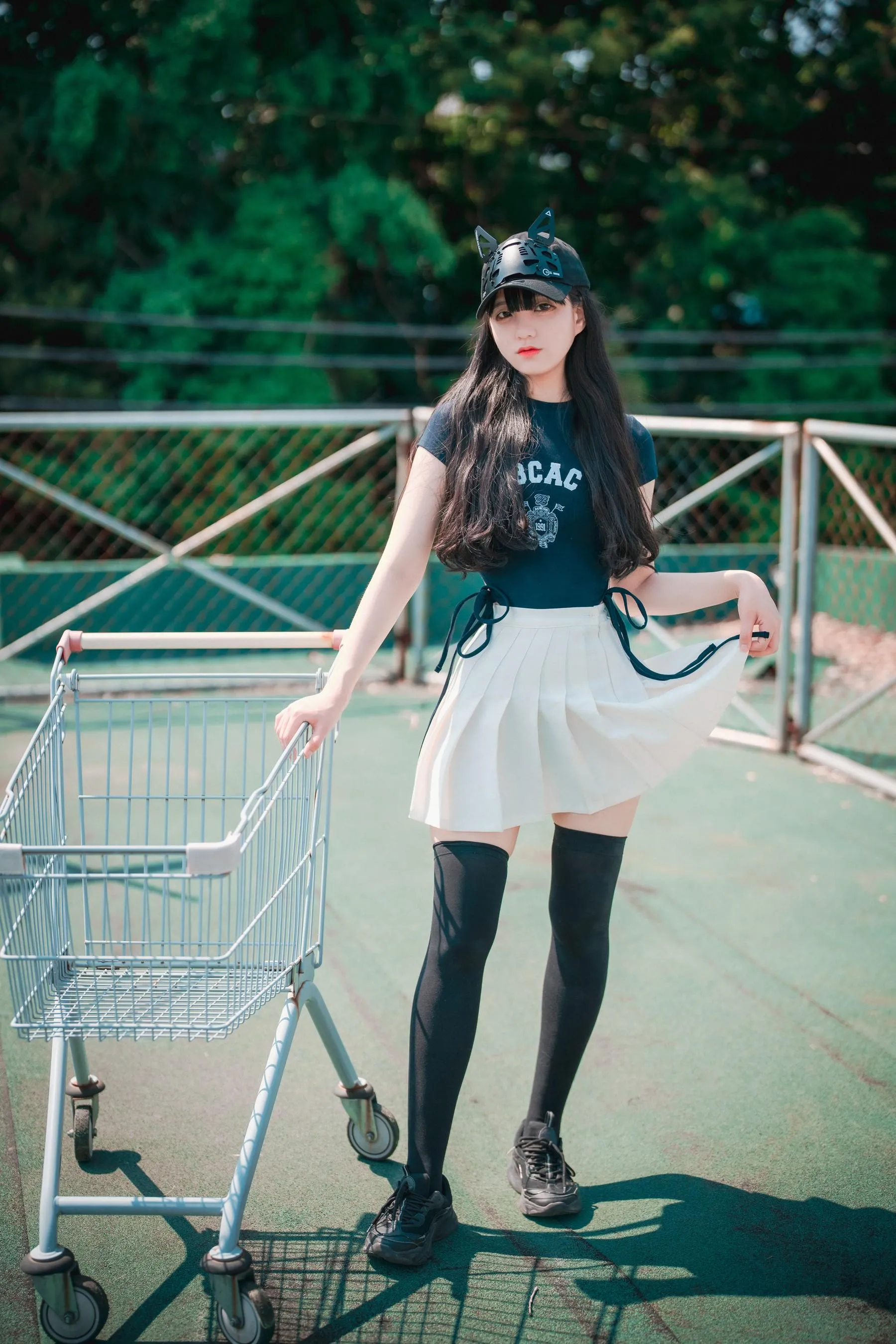 Jenny 정제니 – NO.32 Classic Athletic Girl in Navy Blue [71P]插图